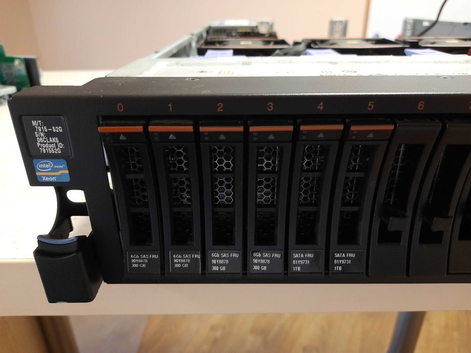 Сервер IBM System x3650 M4 2*Xeon E5-2650L / 128Gb / 4*300Gb SAS