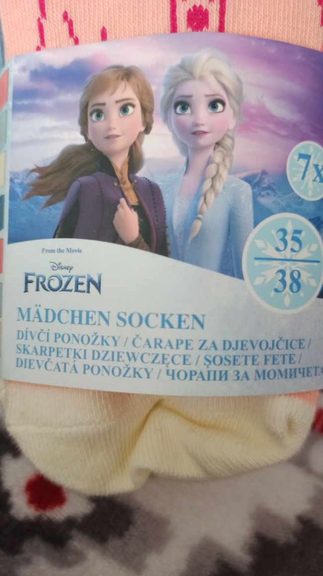 Skarpetki dziewczęce Frozen 35-38