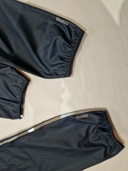 Spodnie Reima roz,140 i 146 przeciwdeszczowe turystyczne sztormiaki