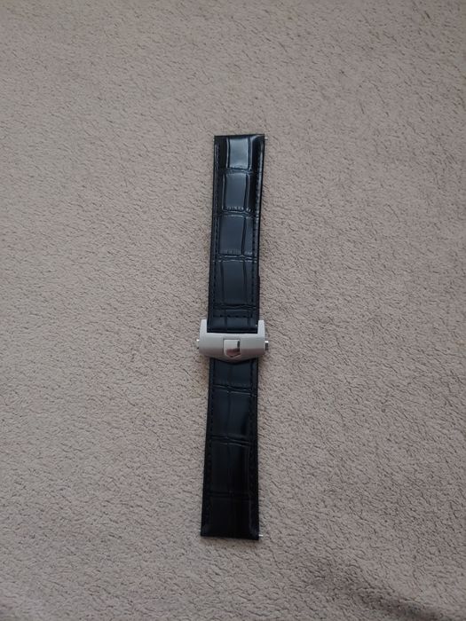 Шкіряний ремінець Tag heuer .для годиника 22мм.