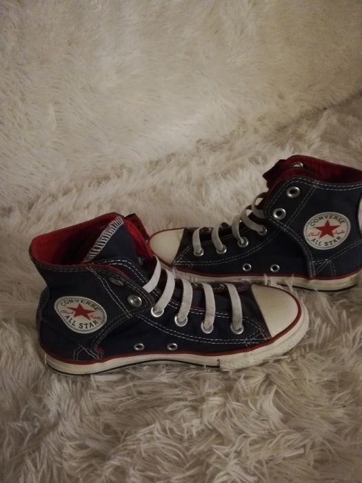 trampki CONVERSE 33, CONVERSE 33 ALL STAR na rzepy gumki wyższe 33