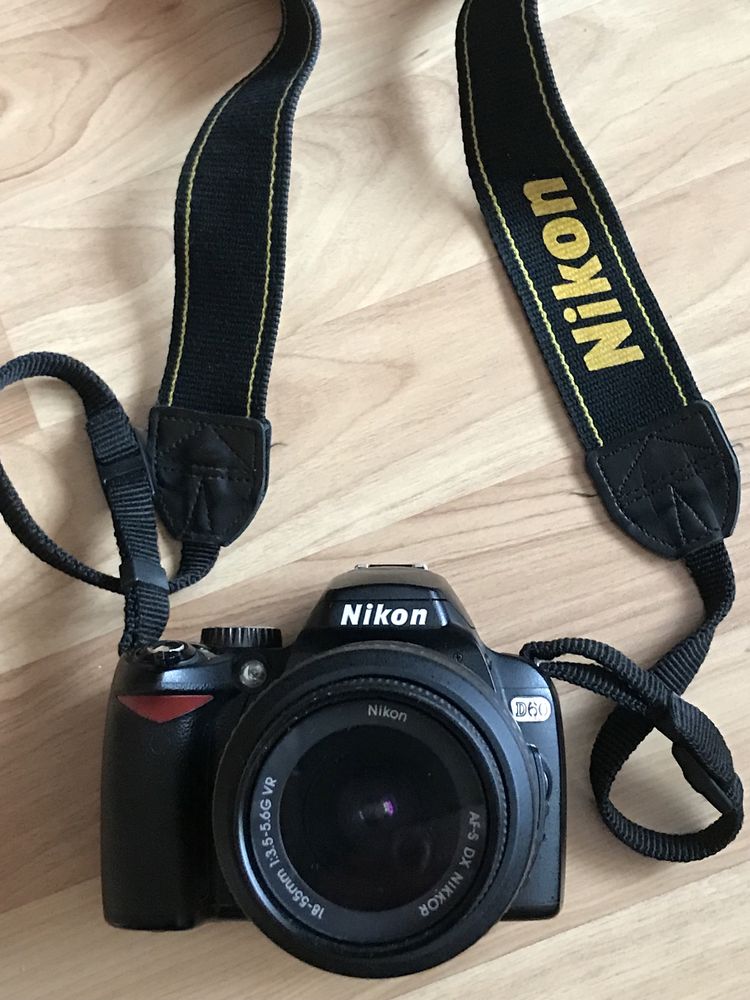 Фотоапарат цифровой зеркальный Nikon d60 18-55 VR KIt.