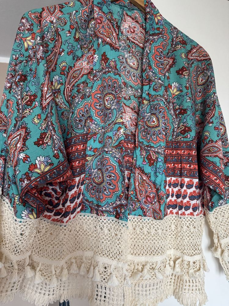 Narzutka letnia w stylu boho