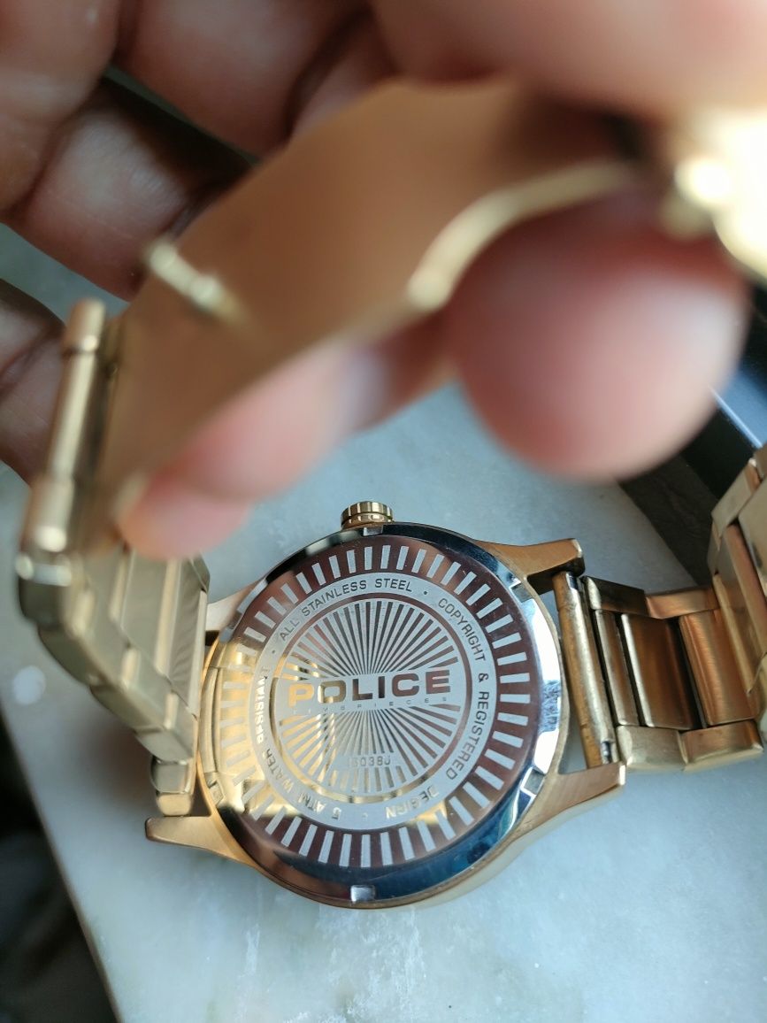 Relógio Police Gold