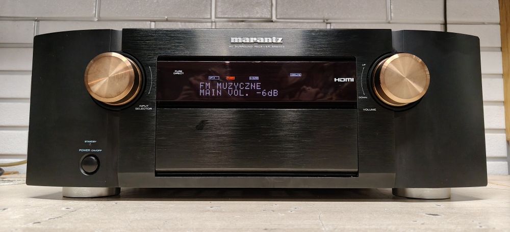 Amplituner MARANTZ SR-6003. Radio internetowe, HDMI