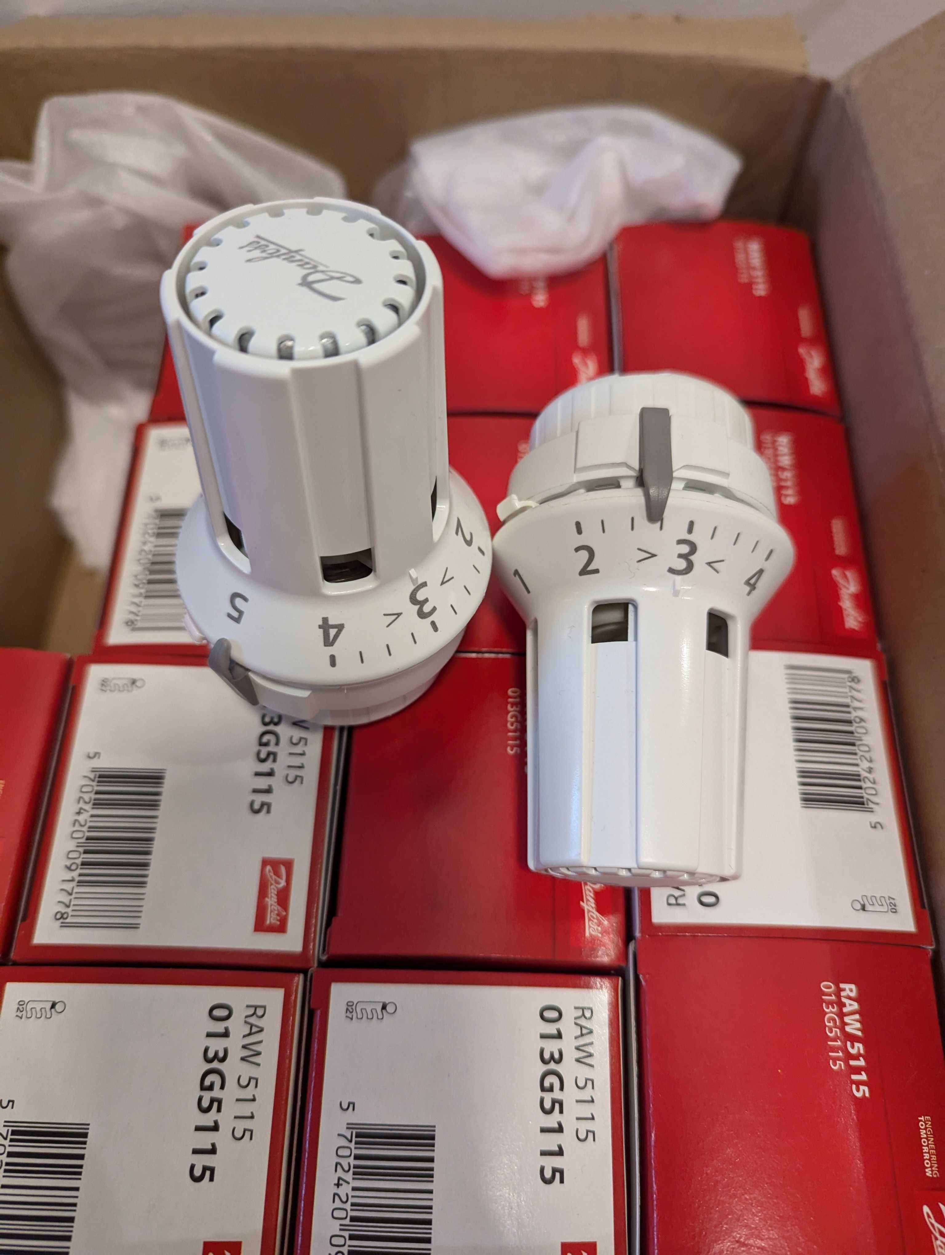 Głowice termostatyczne Danfoss RAW5115 (komplet 16 sztuk)