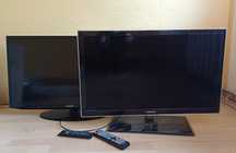 Dwa telewizory LCD Samsung 32 cale pilot hdmi