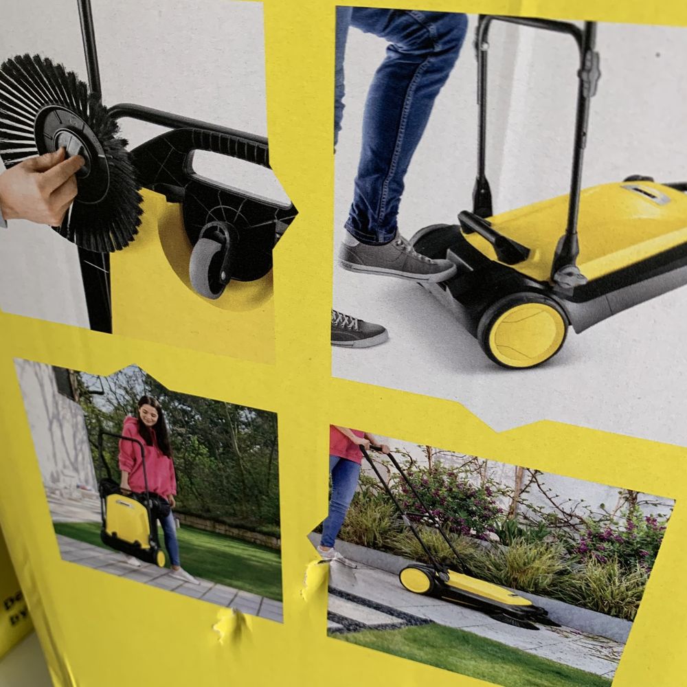 Karcher s4 twin 2 in1 підмітальна машинка подметальная замітарка