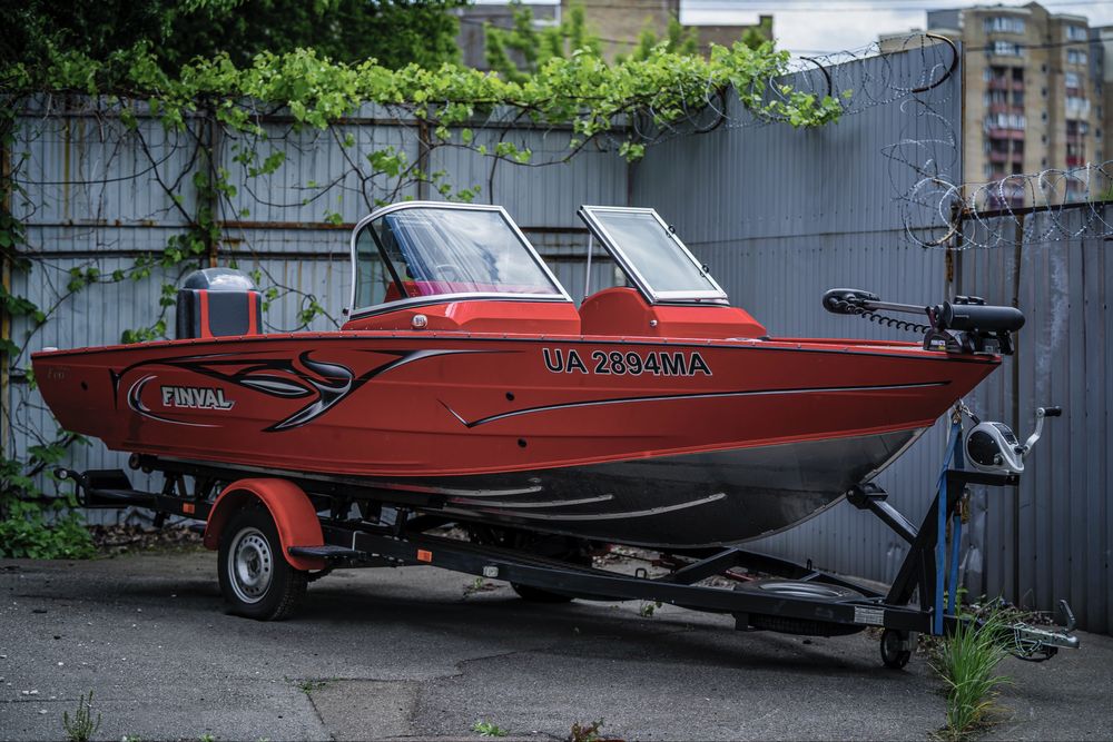 Продам човен Finval з мотором Yamaha 130 к.с. | Ідеальний стан!