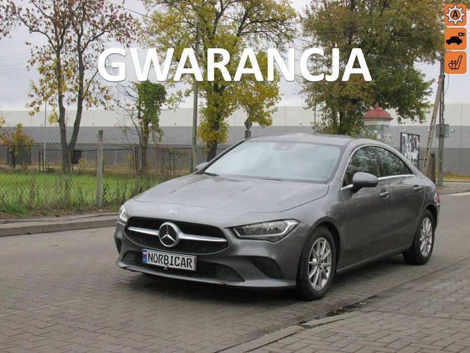 Mercedes-Benz CLA 2.0CDI z Gwarancją Bezwypadkowy 100% Model 2022r