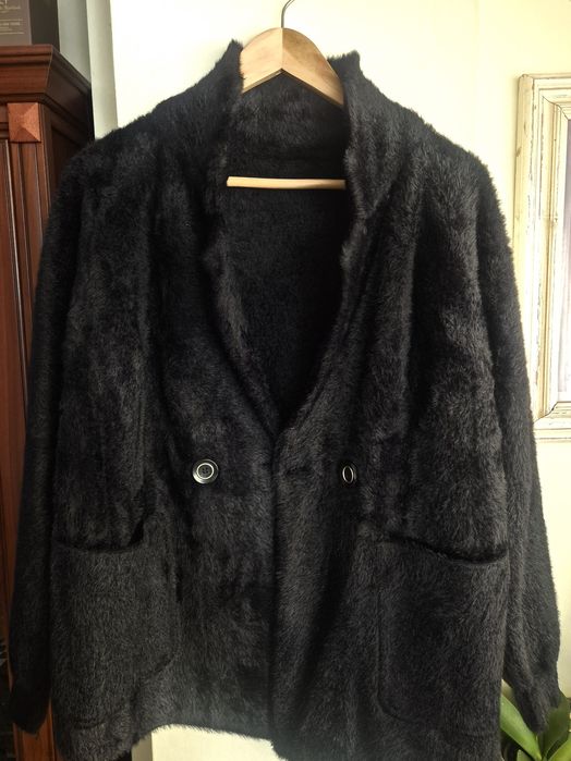 Krótka kurtka z alpaki