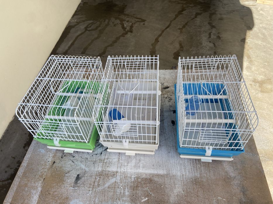 Vendo 3 gaiolas novas