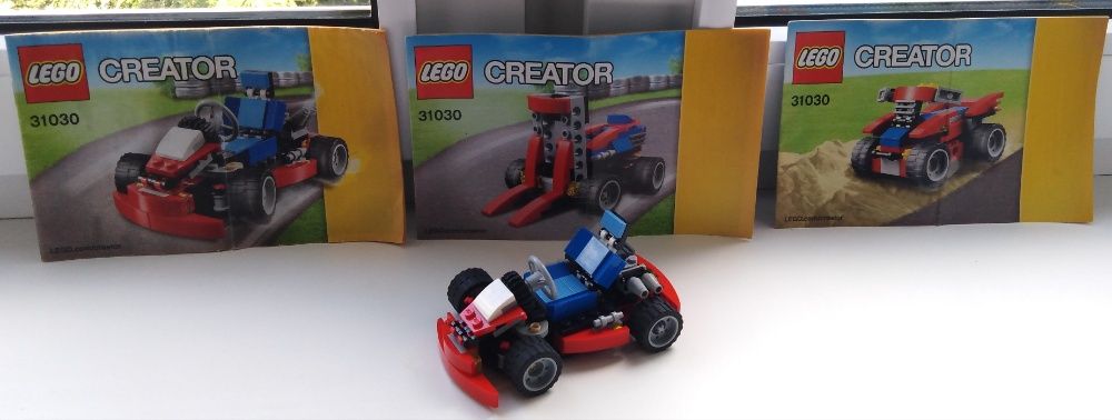 Lego Creator zestaw 31030 - czerwony gokart