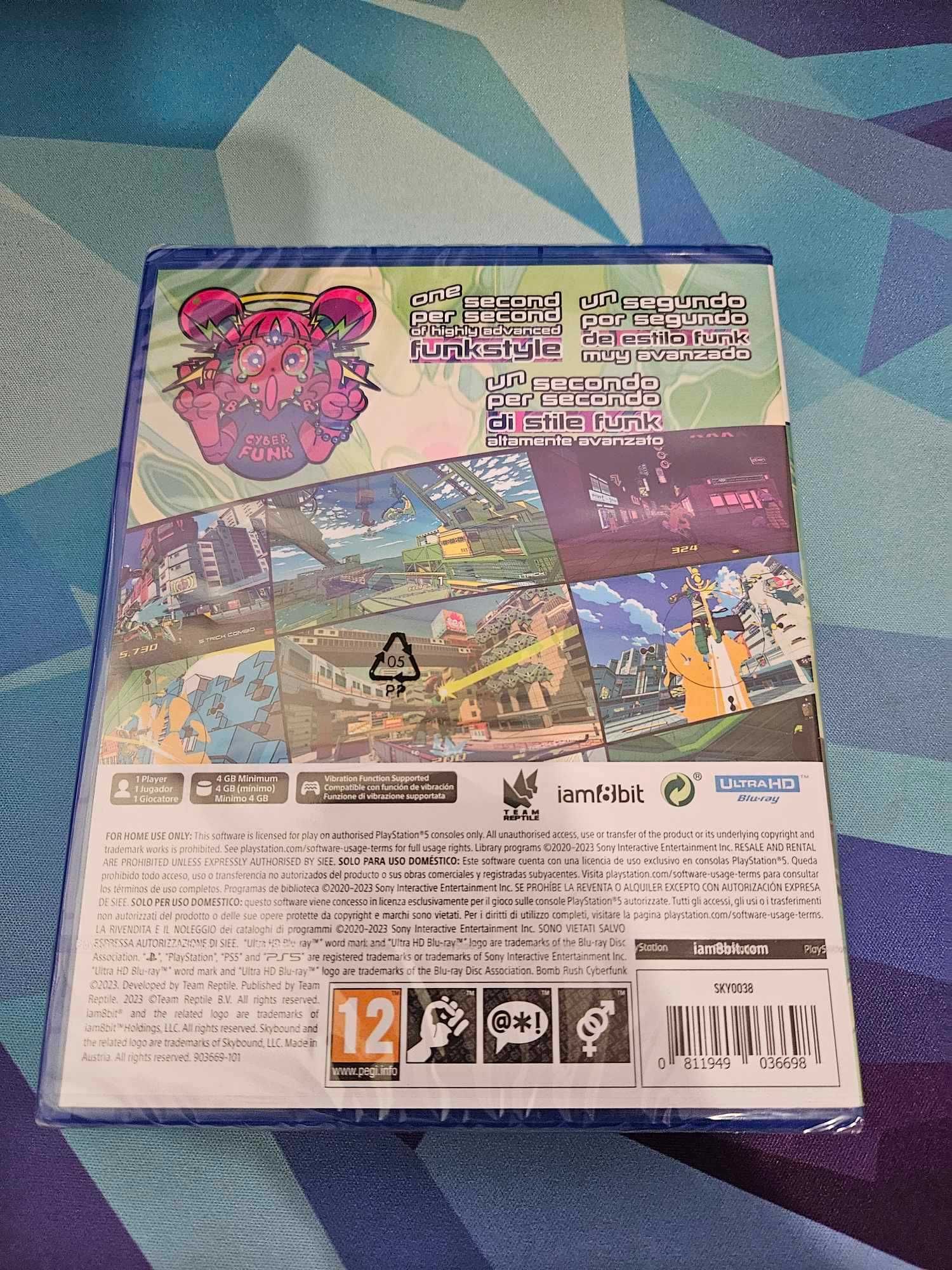 Bomb Rush Cyberfunk PS5 - gra w folii PlayStation 5