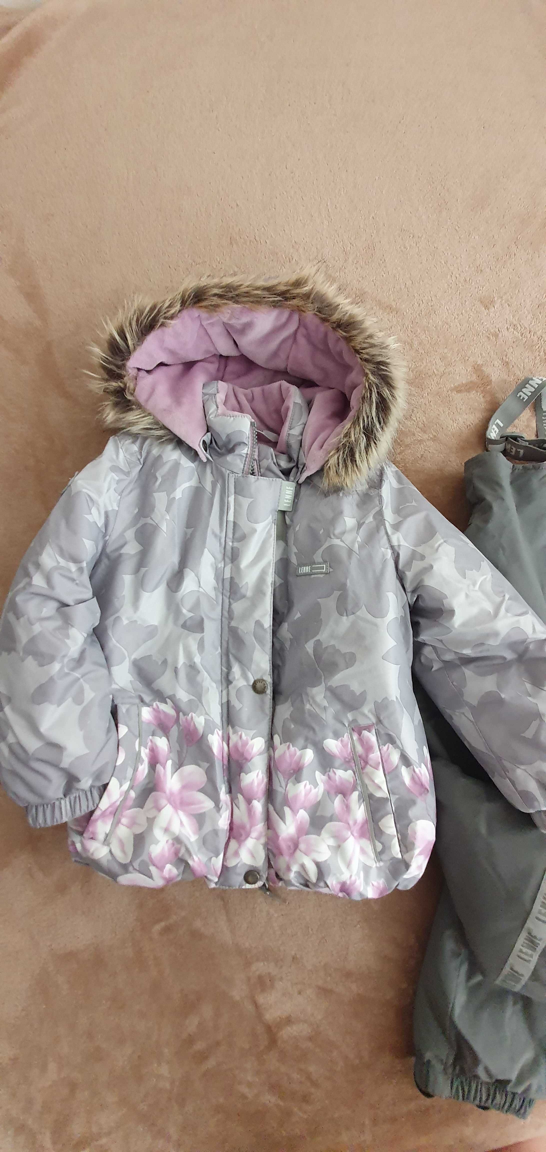 Lenne 98+6см зима Ленне куртка + комбінезон стан ідеальний оригінал