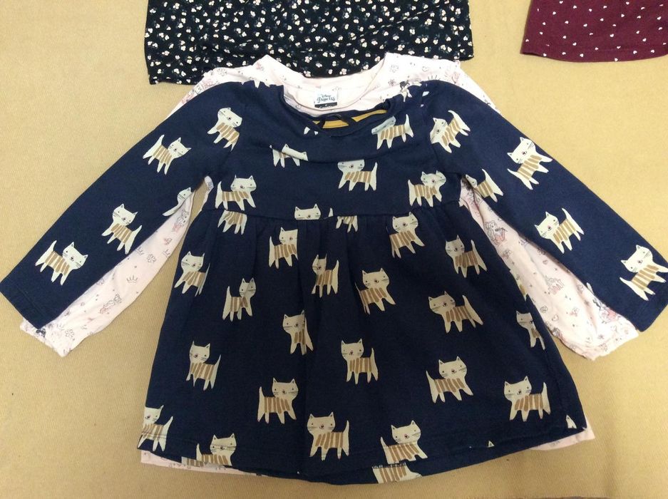 Платья с длинным рукавом, H&M, George, p. 110-116, (4-6 лет)