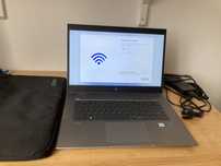 Laptop HP Zbook Studio G5 i7 9850h 32GB RAM quadroo P1000