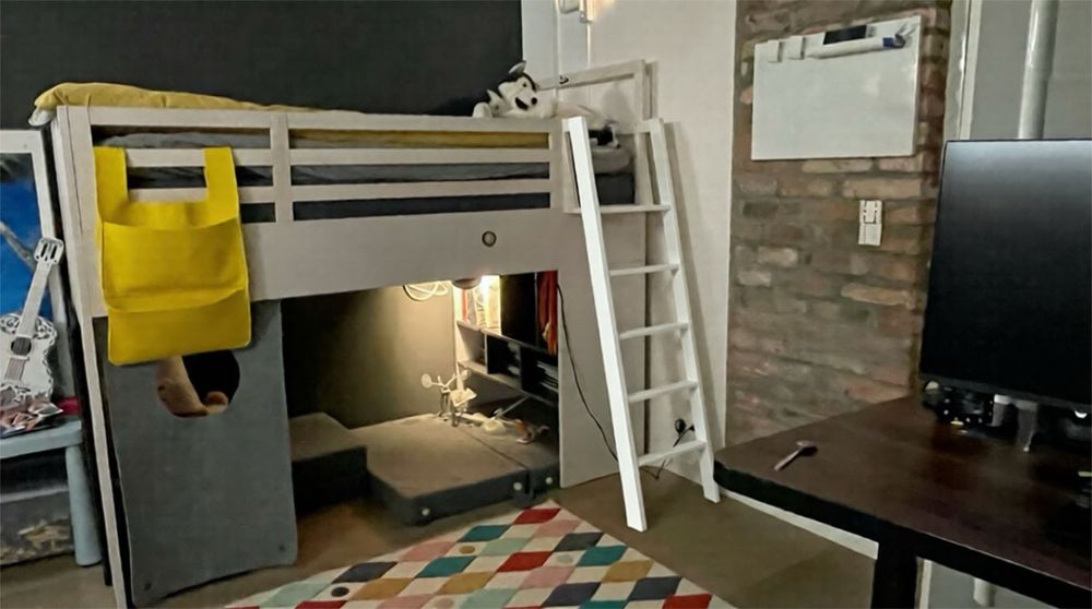 Łóżko piętrowe młodzieżowe Multi Nest firmy Vox