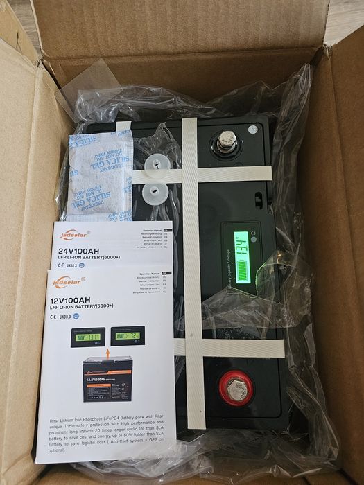 Аккумулятор Jsdsolar 12v100ah Lifepo4, новий,якісний 2шт.