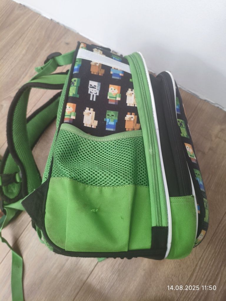 Plecak i piórnik Minecraft