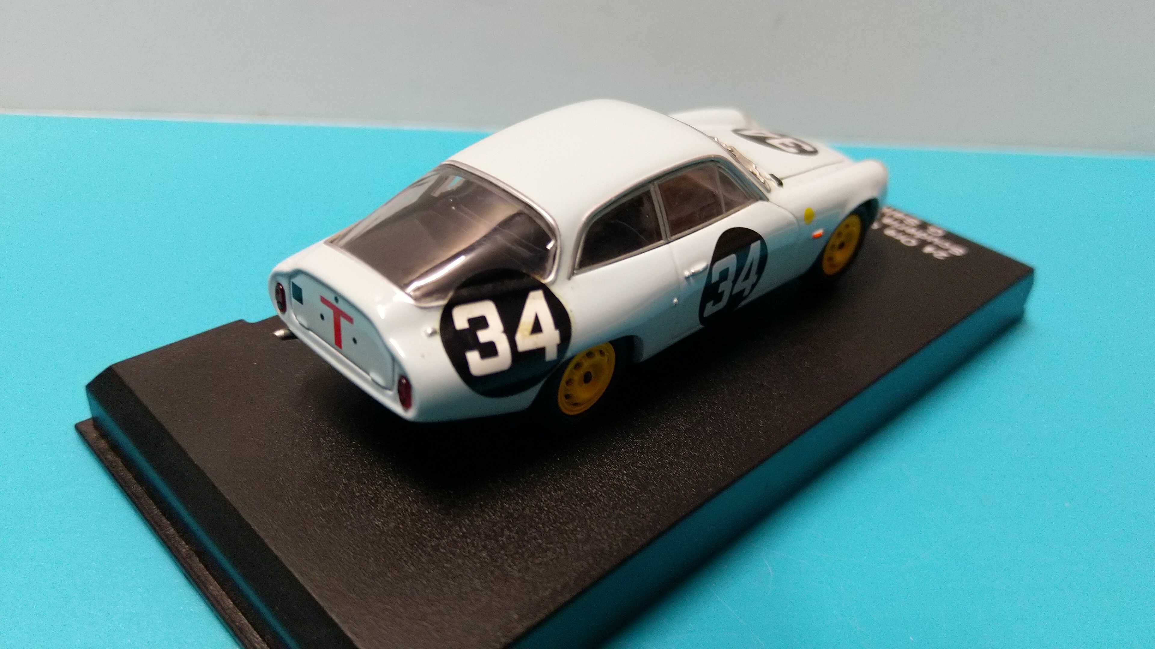 Alfa Romeo Giulietta SZ 1.6 #34 - 24h Le Mans 1963//Miniatura esc 1/43