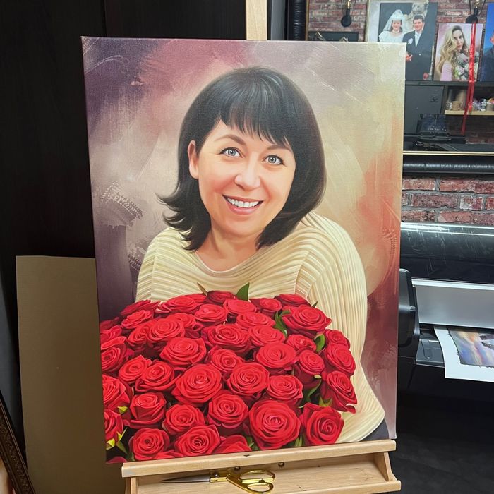 Друк фото на полотні різних форматів