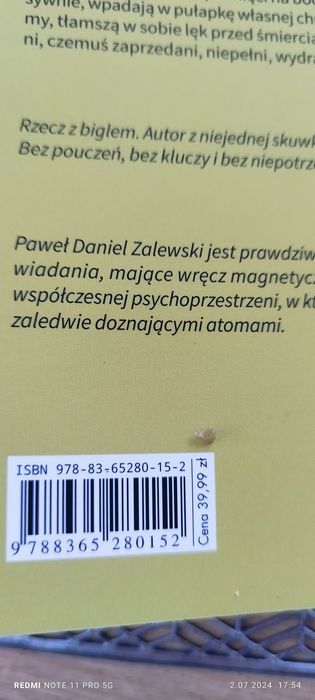 Książka Paweł Daniel Zalewski Off