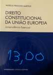 Livro Direito Constitucional da União Europeia