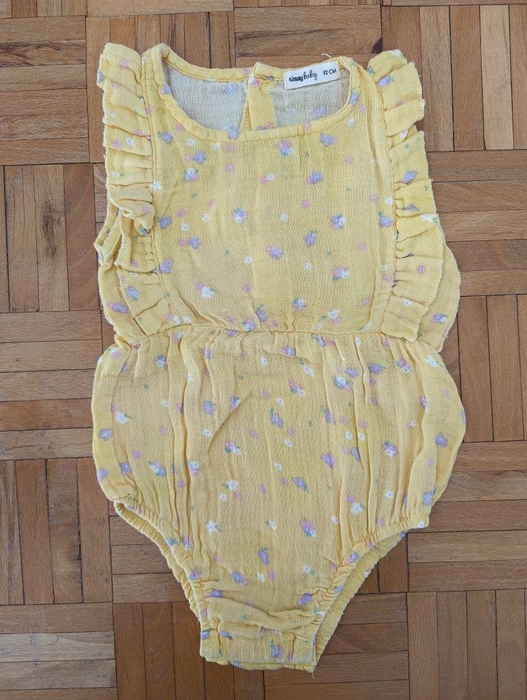 Zestaw body na krótki rękaw dla dziewczynki