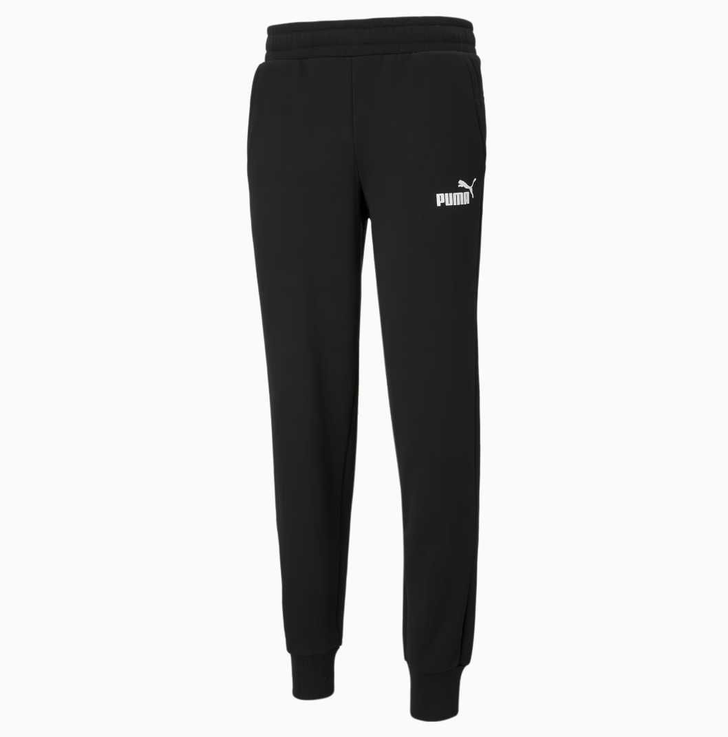 Чорні чоловічі штани puma essentials logo men's pants нові оригінал