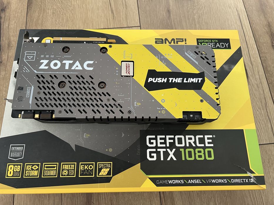 ZOTAC GeForce GTX 1080 AMP Extreme 8 GB GDDR5X