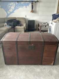 Kufer Drewniany Posagowy