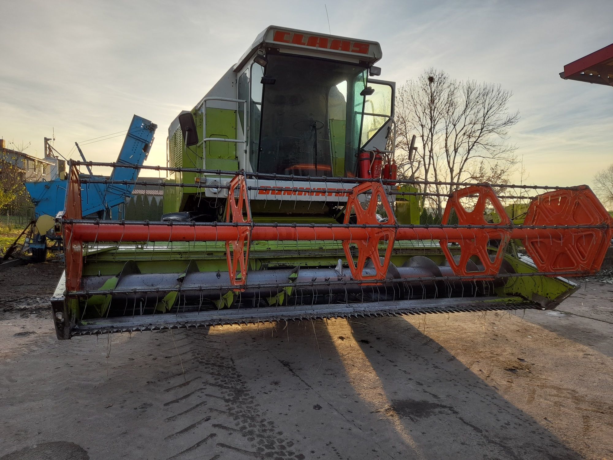 Kombajn claas dominator 108SL 108 SL wózek i stół do rzepaku