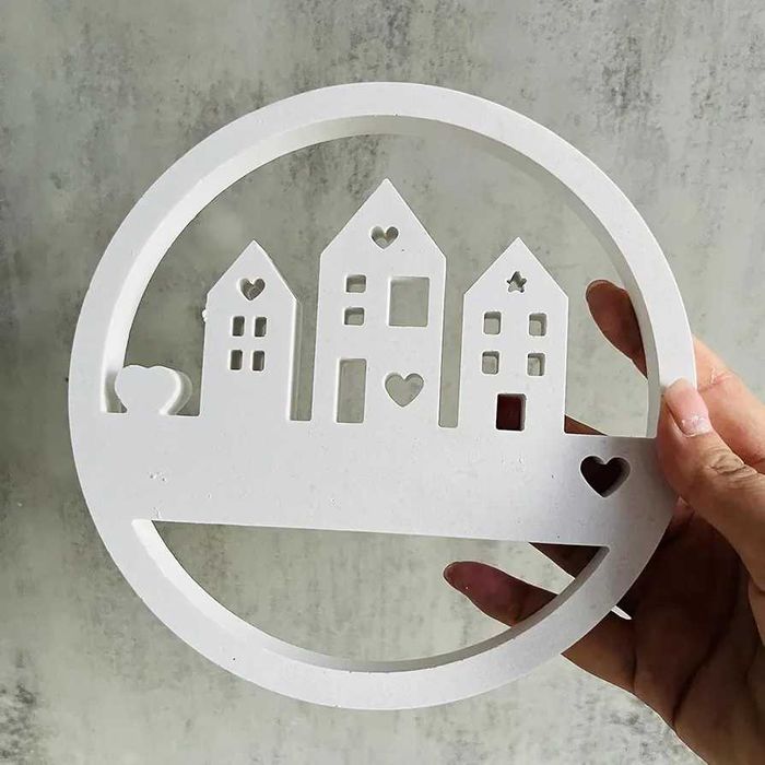 Гіпсова новорічна фигурка