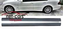 Progi nakładki progowe MERCEDES E W211 wzór AMG E63 E65 Sport