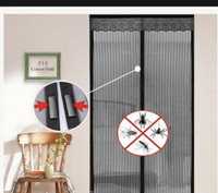 Антимоскитная магнитная шторка сетка на двери