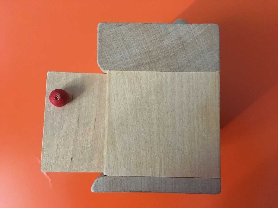 Mebelki dla lalek umywalka drewniana