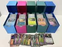 Pokémon TCG Bulk 500 cartas com caixa de arquivo
