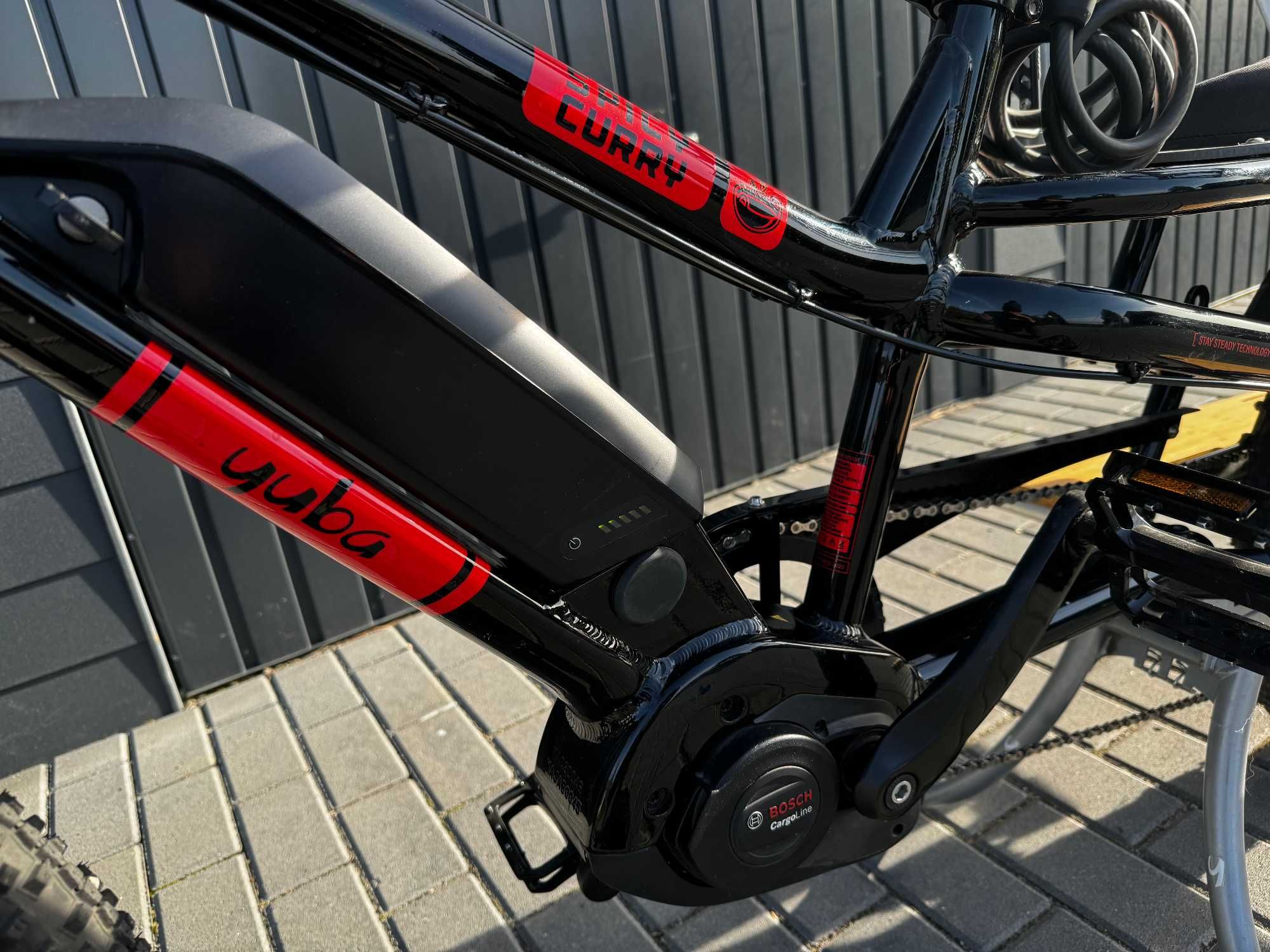 Rower elektryczny  Cargo Yuba  Spicy Curry All terrain