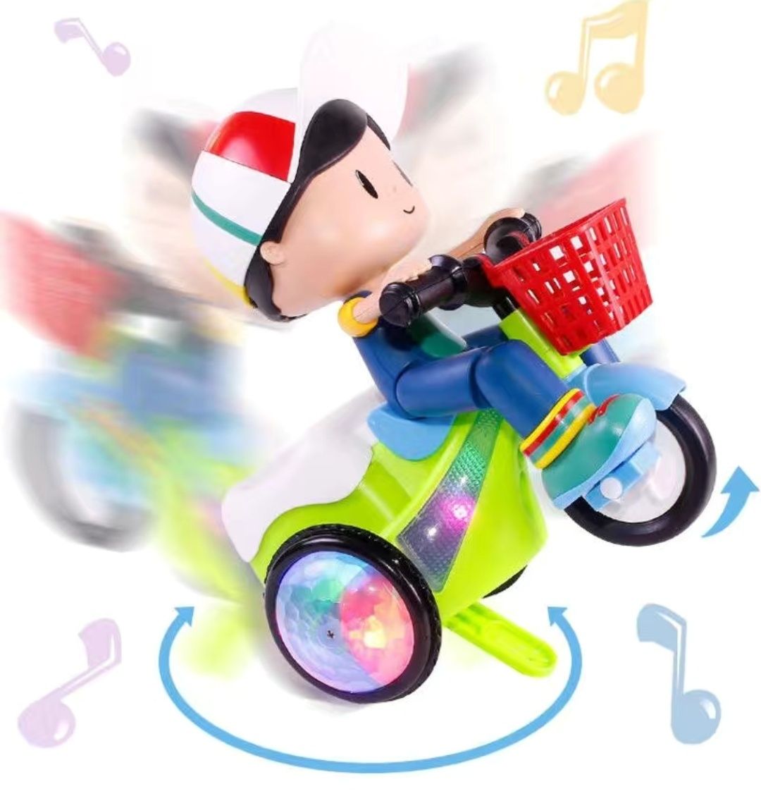 Іграшка музична, велосипед, качка- діджей, утка диджей, музыкальная.