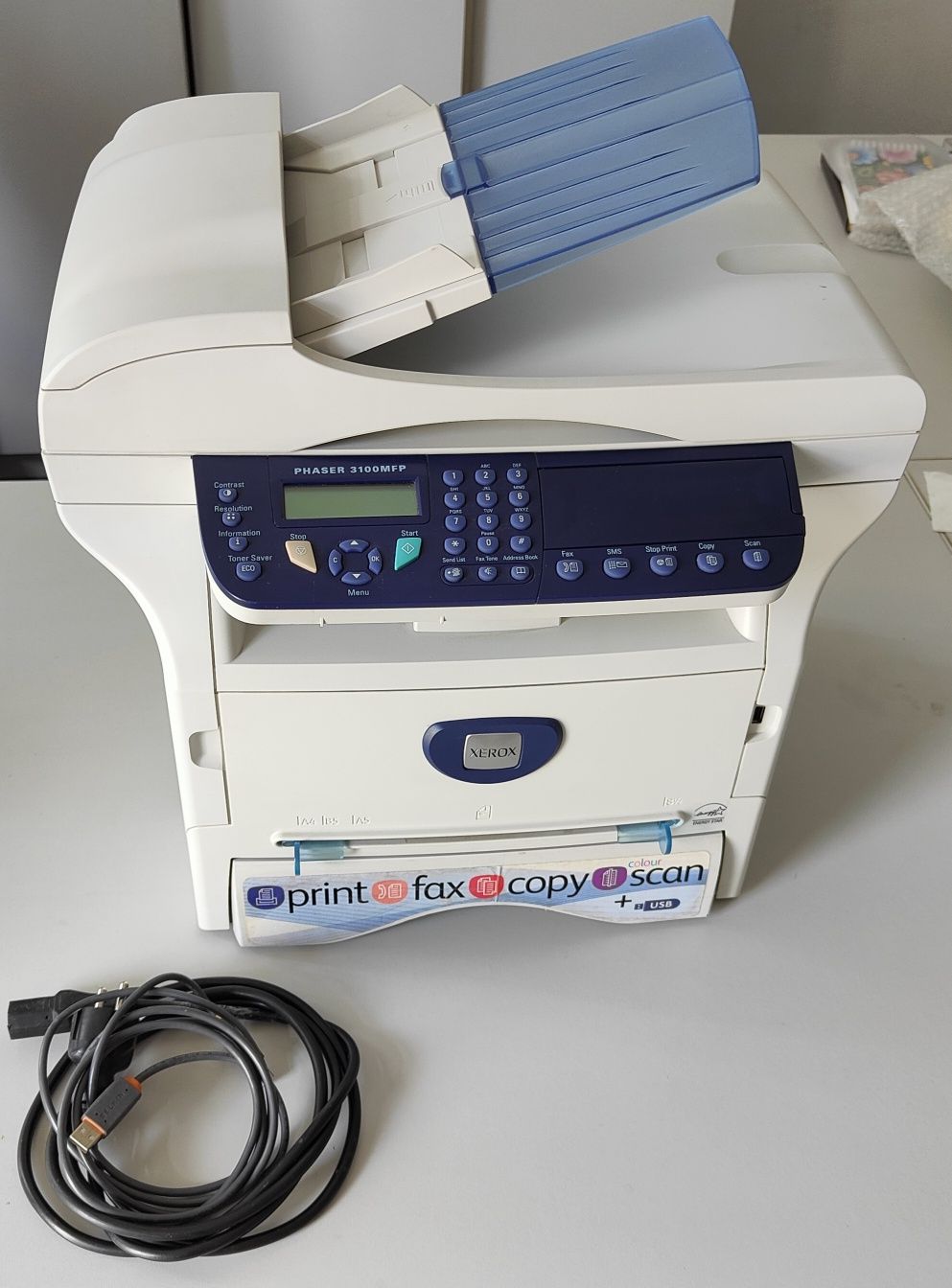 Urządzenie wielofunkcyjne drukarka laserowa skaner Xerox Phaser 3100MF