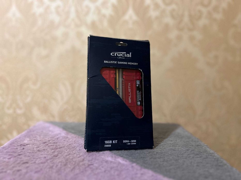 ОЗУ /  RAM Crucial Ballistix BL2K8G32C16U4R DDR4 16 gb 2x8 3200mhz