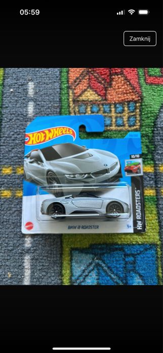 Hot wheels zestaw 6 autek ze zdjecia