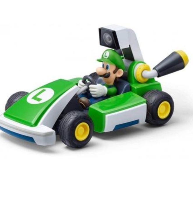 Nintendo Switch: jogo Mario Kart Live Home Circuit - Set Luigi