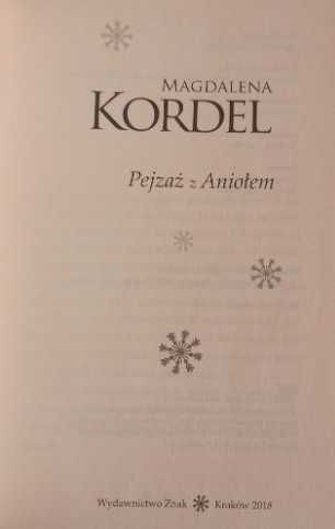 Magdalena Kardel Pejzaż z aniołem