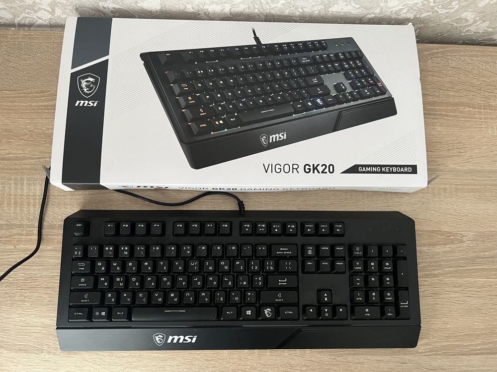 Клавиатура MSI VIGOR GK20 black
