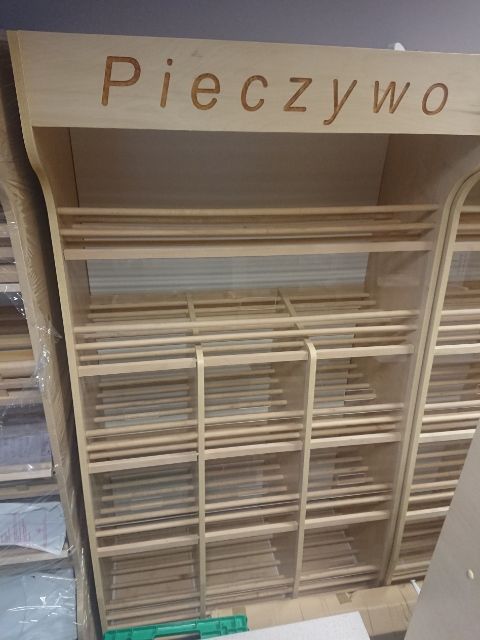 Regał piekarniczy regały piekarnicze meble sklepowe na pieczywo chleb