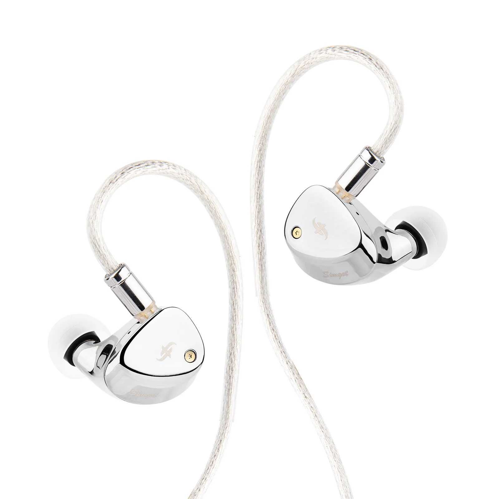 ⇒ SIMGOT ET142 - гибридные проводные iem's наушники (1Planar + 1PZT)