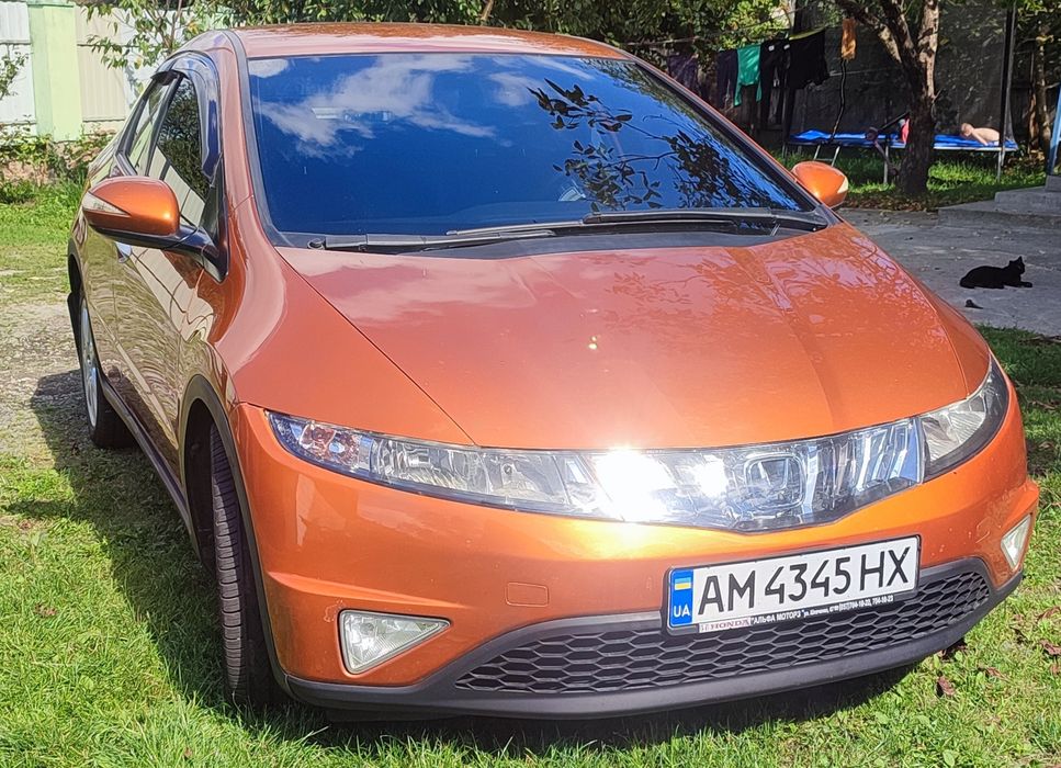 HONDA civic 5d 1.8 бензин 2008року