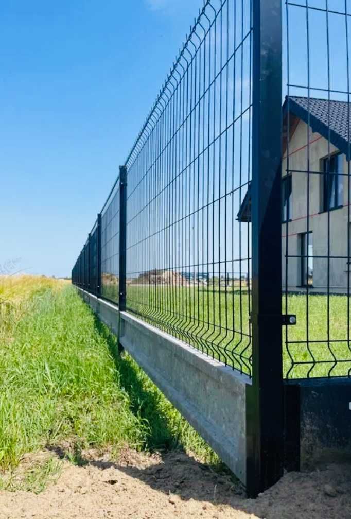 Tanio! SPRZEDAŻ/MONTAŻ Ogrodzenia panelowe 153cm FI4